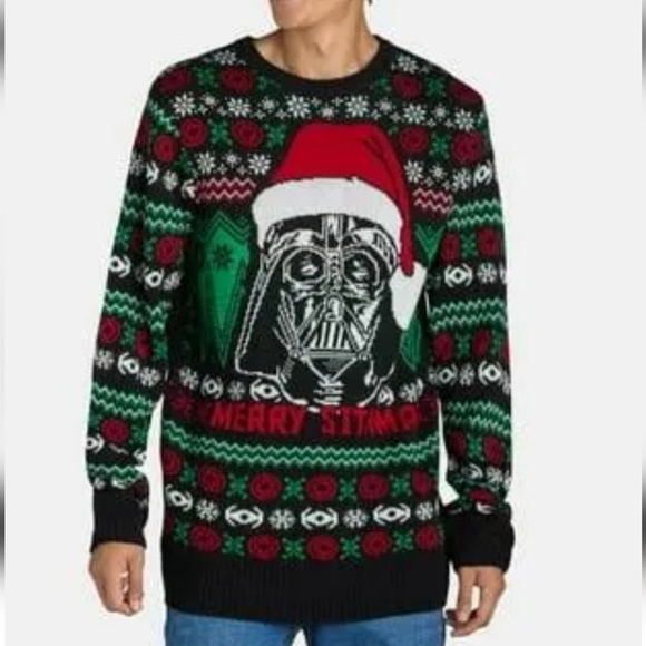 Star Wars Darth Vader Christmas Holiday Sweater - Size XXL - Picture 1 of 14